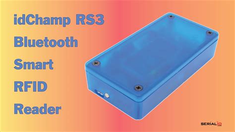 idchamp rs3 bluetooth rfid reader|IDChamp RS3 Bluetooth RFID Reader .